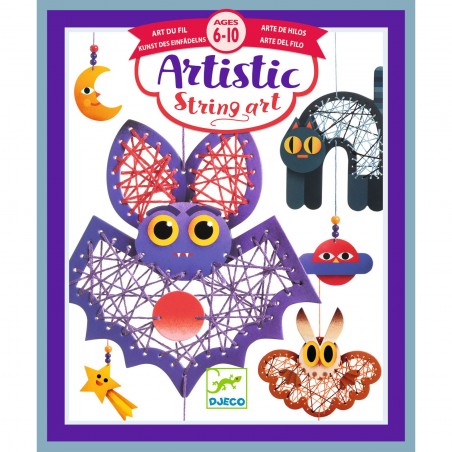 Artistic String Art : La nuit - Un jeu - Djeco