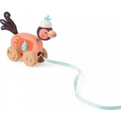 Jouet à tirer Oiseau "Dans la Jungle" - Moulin Roty