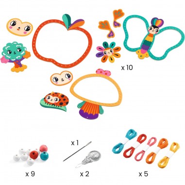 Artistic String Art : Le jardin - Djeco