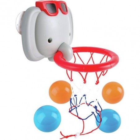 Jeu de bain Basketball éléphant - Hape - Jouet de bain - Hape Toys