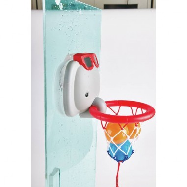 Panier de Basket avec ventouse et ballon - Jeu pour enfant Couleur