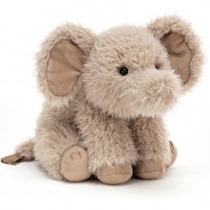 Peluche curvie éléphant beige 24 cm - Jellycat