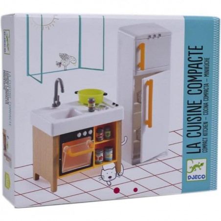 Maisons de poupées - La cuisine compacte - Djeco