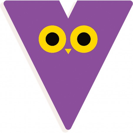 V – Lettres animaux graphiques - Djeco