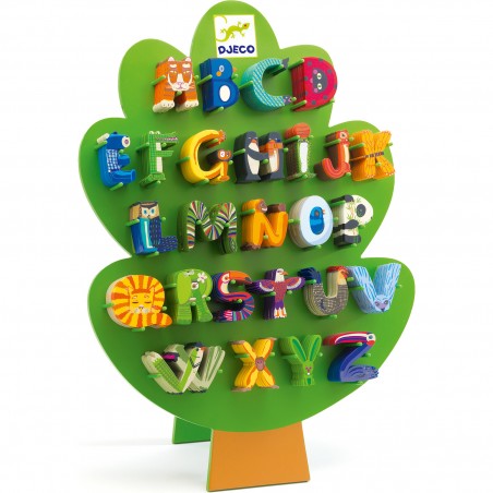 W – Lettres animaux - Djeco