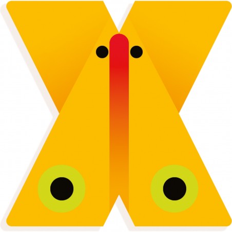 X – Lettres animaux graphiques - Djeco