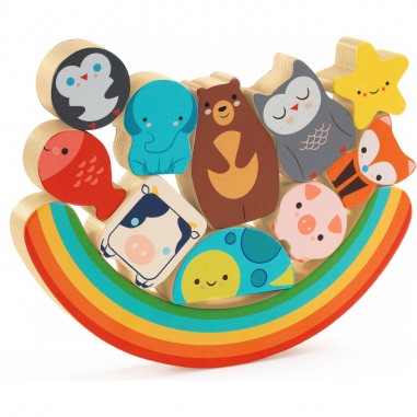 Puzzles relief - Puzz & Boom Rainbow - Djeco