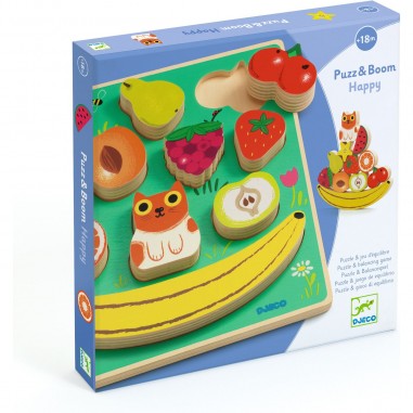 Puzzles relief - Puzz & Boom Happy - Djeco