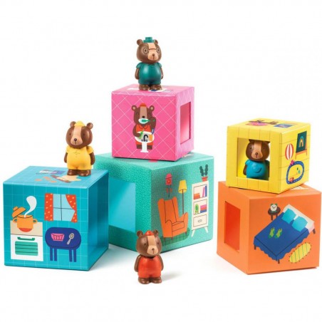 Cubes premier âge - TopaniHouse - Djeco