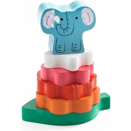 Puzzles relief - Puzz & Stack Happy - Djeco