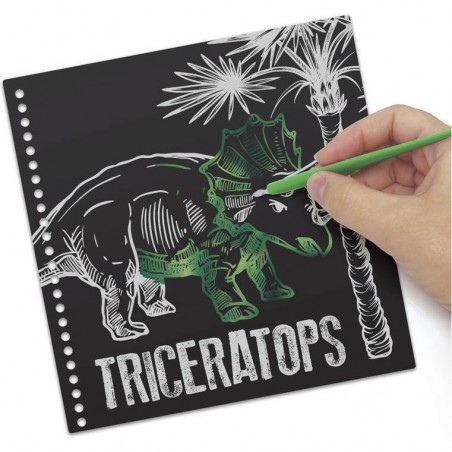 Tableaux à gratter - Un jeu DinosArt - Dinos Art