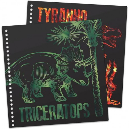 Tableaux à gratter - Un jeu DinosArt - Dinos Art