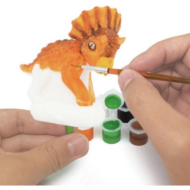 Assortiment de figurines dinosaures à peindre 6pcs - Dinos Art