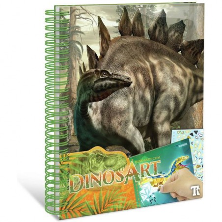 Sticker par numéro - Un jeu DinosArt - Dinos Art