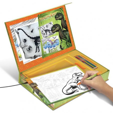 Tablette lumineuse de dessin - dinosart - Dinos Art