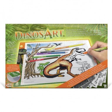 Tablette lumineuse de dessin - dinosart - Dinos Art