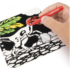 Carnet de coloriage velours dinosaure - DinosArt - Dinos Art 2