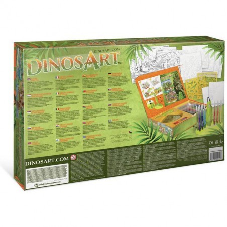 Coffret stylo projeteur éléctrique - Dinos Art
