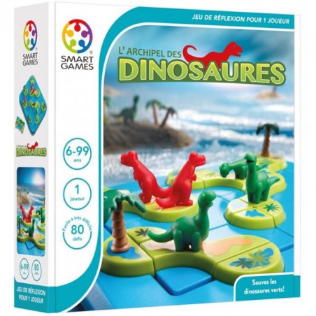 L'Archipel des Dinosaures - 80 défis - Version 2016 - Smartgames
