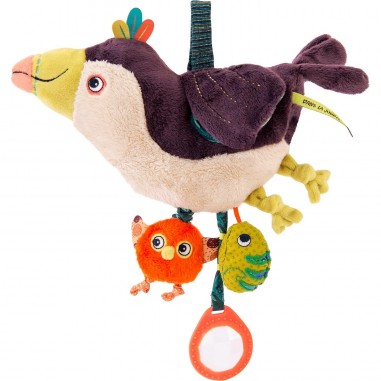Peluche d'activités Toucan "Dans la jungle" - Moulin Roty