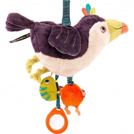 Peluche d'activités Toucan "Dans la jungle" - Moulin Roty