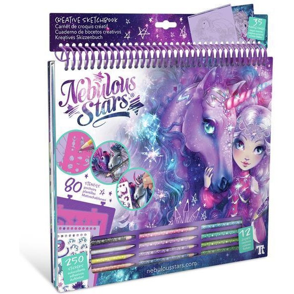 Nebulous Stars Carnet Créatif Chevaux fantastiques Space 