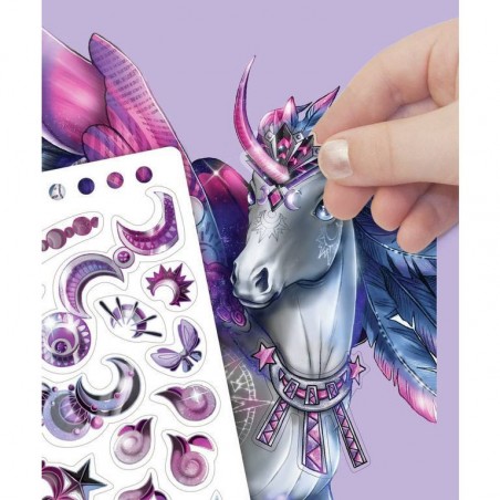 Carnet Créatif Chevaux fantastiques - Space - Nebulous Stars