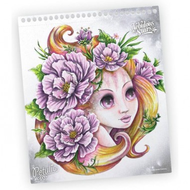 Carnet de dessins aquarelles - Nebulous Stars