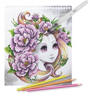 Carnet de dessins aquarelles - Nebulous Stars