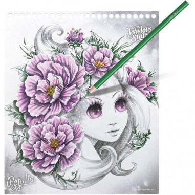 Carnet de dessins aquarelles - Nebulous Stars