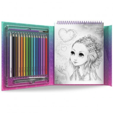 Carnet de dessins aquarelles - Nebulous Stars