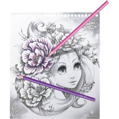 Carnet de dessins aquarelles - Nebulous Stars