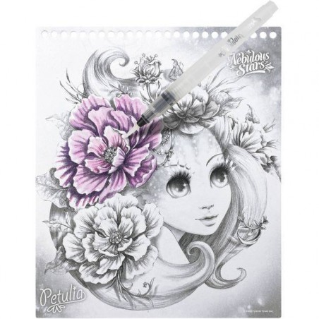 Carnet de dessins aquarelles - Nebulous Stars