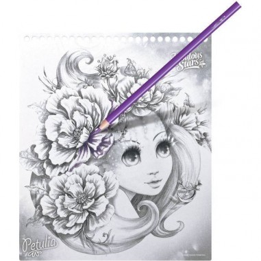 Carnet de dessins aquarelles - Nebulous Stars