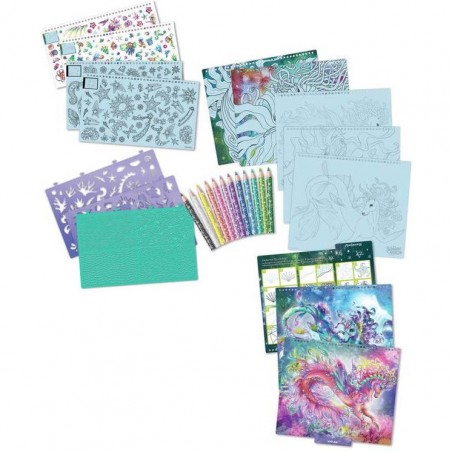 Carnet Créatif Chevaux fantastiques - Water - Nebulous Stars