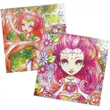 Strass par numéro : forêt - Nebulous Stars