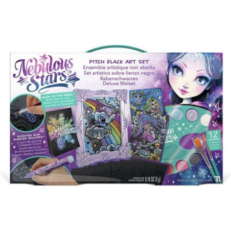 11207TT - Ensemble artistique noir absolu - Nebulous Stars