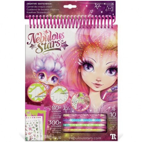 Carnet de croquis créatif - Petulia - Nebulous Stars