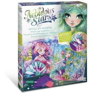 Strass par numéros - Un jeu Water - Nebulous Stars