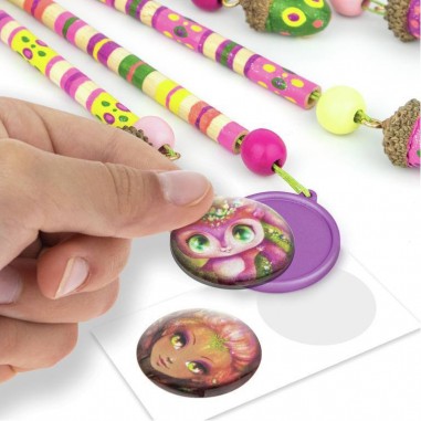 Coffret carillon en bambou Hazelia - Nebulous Stars