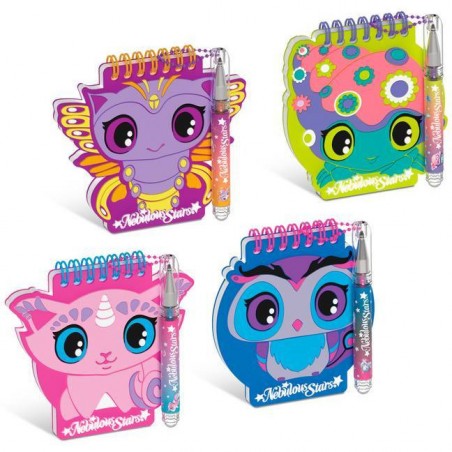 Assortiment de 4 mini carnets de notes - Nebulous Stars