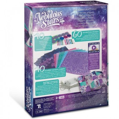 Lanternes origami - Nebulous Stars