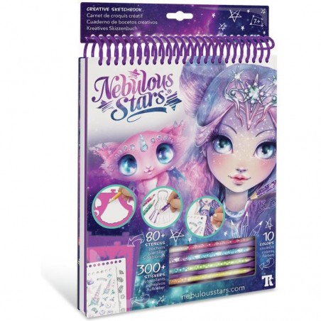 Carnet de croquis créatif - Nebulia - Nebulous Stars