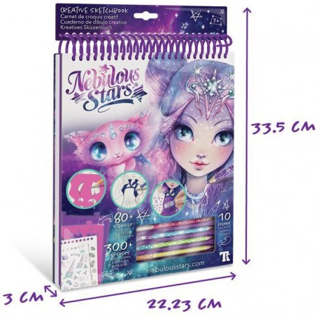 Carnet de croquis créatif - Nebulia - Nebulous Stars