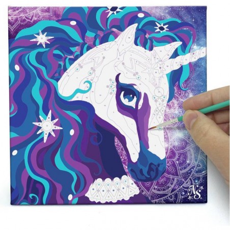 Peinture aux numéros sur toile - Nebulous Stars