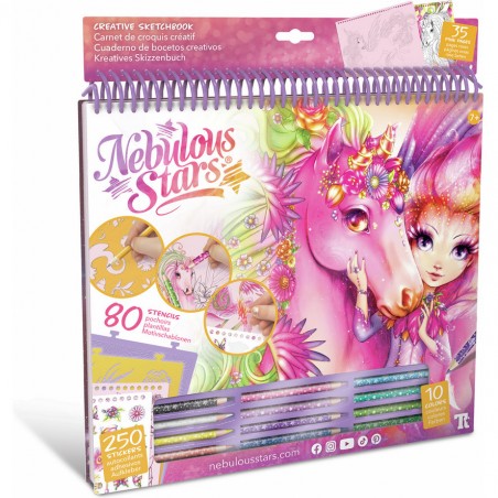 Grand carnet de croquis créatifs - Forêt - Lilyaz & Viviaz - Nebulous Stars