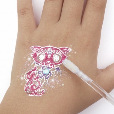 Tatouages et strass autocollants à colorier - Nebulous Stars