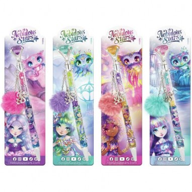 Assortiment de 4 stylos diamant - Nebulous Stars