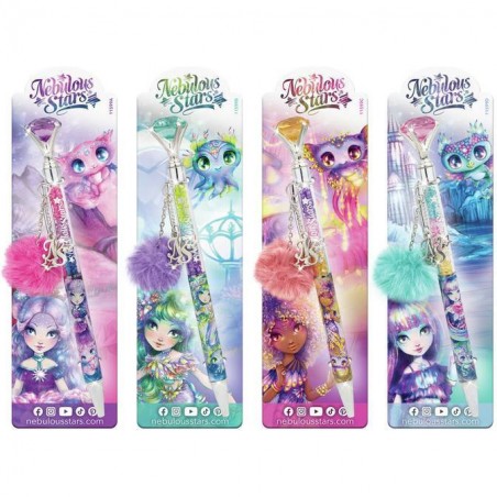 Assortiment de 4 stylos diamant - Nebulous Stars