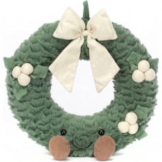 Peluche couronne dorée de Noël - Jellycat